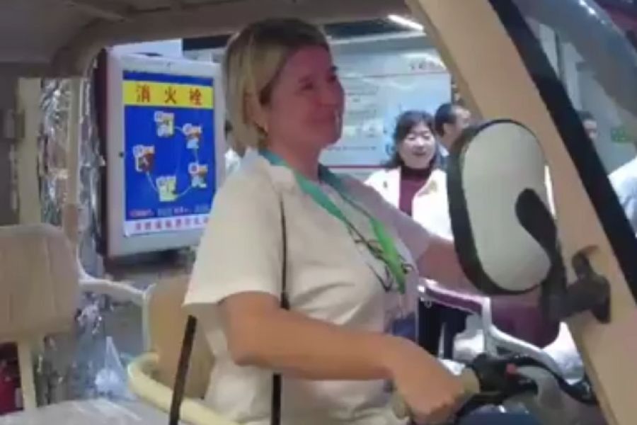 視頻丨國際采購商“偏愛”電動三輪車